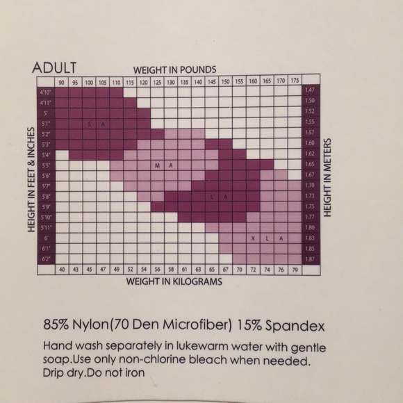 Convertible Adult dance microfiber tights - Picture 2 of 3